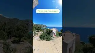 Liguria Baia dei Saraceni Varigotti #shorts #insta360x4 #life #summer #trekking #sea