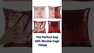 Discover the Funniest Gag Gifts - Nicolas Cage Pillow Covers!