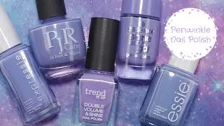 My Favourite Periwinkle Nail Polishes! - femketjeNL