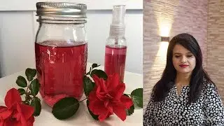 Home Made rose water & its skin care uses