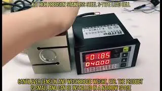 KJT high precision stainless steel S-type load cell