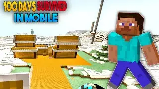 noob 100 days minecraft survival series in mobile 100 days survival series in minecraft with noob