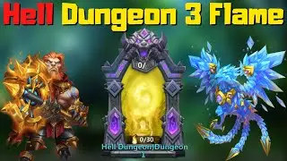 New Hell Dungeon | Cleared all the way | Castle Clash