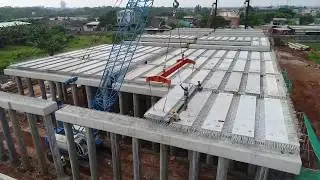 Pekerjaan Erection Slab on Pile
