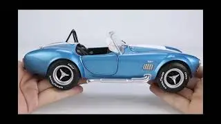 Solido 1:18 AC COBRA 427 MKII - METALLIC BLUE - 1965 Doors/ front cover openable (S1850017) Diecast