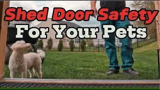 How to Install a Door Hold Pin to Protect Pets | Simple Lawn Care Review