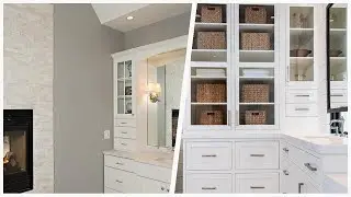 75 Beige Bathroom With Glass-front Cabinets Design Ideas You'll Love 🌈