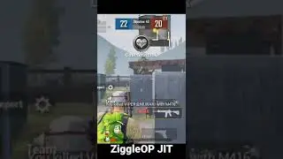 1vs5 cluth in pubg mobile short ! ZiggleOP JIT ! #pubgmobile #short