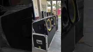 double 10 inch 2 way line array speaker sound system #speakerstands #ceilingspeakers #speakercabine