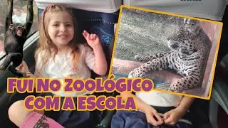 FUI NO ZOOLOGICO DE SÃO CARLOS COM A ESCOLA