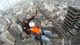 Jason Andrew Smith Paragliding over Miraflores District Peru, Lima