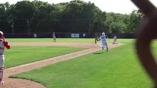 Nick Sylvester singles down the line