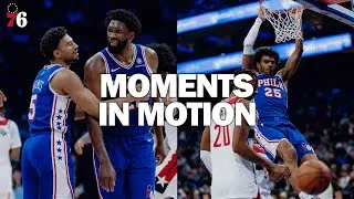 Moments in Motion: Sixers vs. Wizards | 01.07.25