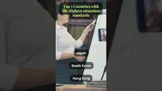 Top 5 Countries with The Highest Education Standards #shorts