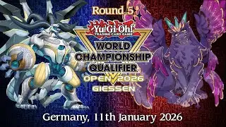 WCQ OPEN GIESSEN │ Dracotail VS Purrely │ Round 5 Yu-Gi-Oh! January 2026