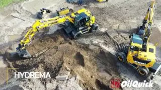 Direktanbau Engcon Tiltrotator  Hydrema  OQ 65