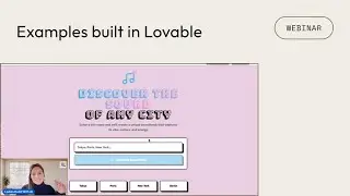Building with Lovable: Demo example use cases