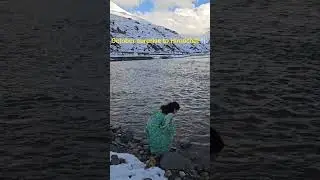 October surprise to Himachal. #snow #himachal #sistersquad #viral #viralshorts #trending