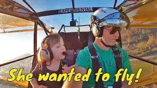 She Asked To Go Flying - narrated by my passenger
