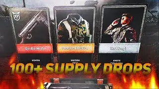 OVER 100 SUPPLY DROPS! (COD: WW2 Winter Siege Supply Drop Opening)
