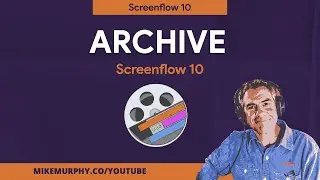 Screenflow 10: How to Archive Projects