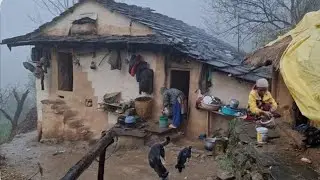 This Is himalayan mountain peaceful & Ralexain Rural Rainday seasonal documentary video in nepal||