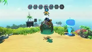 2 Мир - Tentacle System - Astro bot Прохождение PS5