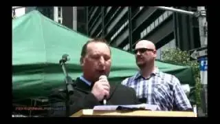 SIOA Rally with Anti-Muslim Anders Gravers at Ground Zero