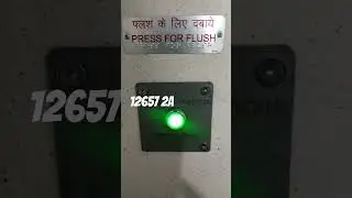 HAVE YOU SEEN THIS FLUSH IN TRAIN TOILETS#12657#TRAIN#ksrbangloremail#trendingshorts#traintoilet