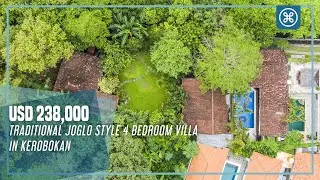 Exquisite Indonesian Villa: Discover the Enchanting Joglo Style in Kerobokan