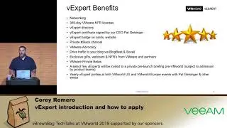 vExpert introduction and how to apply - Corey Romero