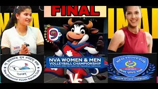 FINAL - New Dimond Youth Sports Club (TTN) 🆚 Nepal police club (NPC) 9th (NVA) Valleyball Champion
