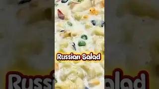 How To Make Perfect Russian Salad Recipe By Flavourfusion |#shorts #shortsfeed #russiansaladrecipe