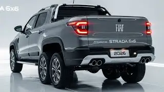 Ningu&eacute;m Esperava Isso da Fiat Strada&hellip; 6x6 Pode Chegar ao Brasil