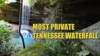 Northrup Falls - Remote Waterfall In Tennessee