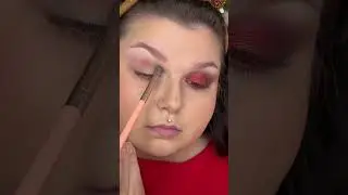 EASY CHRISTMAS EYE MAKEUP TUTORIAL #makeuptutorial #colourpop #rudolph