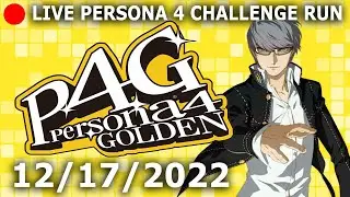 🔴 LIVE - Persona 4 Golden Challenge Run Part 1