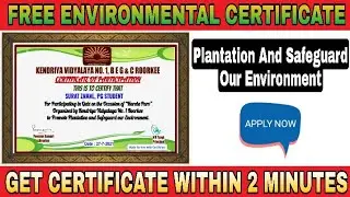 Free Quiz On Plantation And Safeguard Our Environment I Environment Certificate I Digital Classroom
