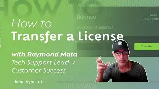 How to Transfer a Node License