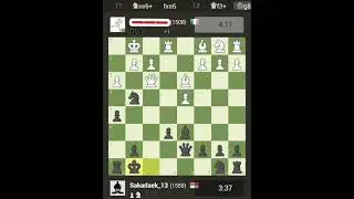 5⚡22.Rh1# Scandinavian Defense: Boehnke Gambit