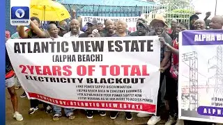Atlantic View Estate Residents Protest Two Years Of Blackout