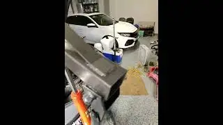 took some creatine and send it. Tsx Engine removal #k24a #kseries #diygarage #automobile #vtec