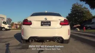 GTHAUS Presents: BMW F87 M2 Coupe - Meisterschaft Super GT Exhaust System (Quick Drive by !)