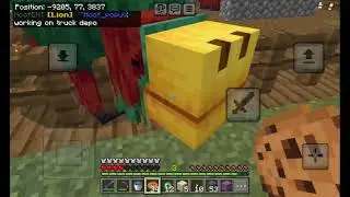 Pranking my friend in minecraft