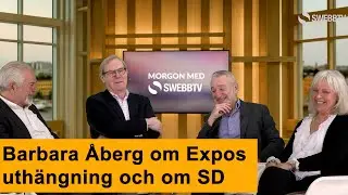 Morgon med Swebbtv | Barbara &Aring;berg om Expos uth&auml;ngning samt direktrapport fr&aring;n Ukraina/Ryssland