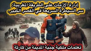 إدارة الأزمات على الطريقة المغربية: سر السيطرة السريعة في القصر الكبير.. تعلمات ملكية تجنبنا الكارثة