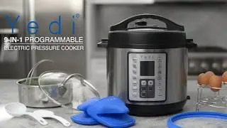 Yedi Houseware 9-In-1 Pressure Cooker Deluxe Package