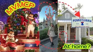 MICKEYS VERY MERRY CHRISTMAS PARTY... at home ! ❄️ MVMCP Food DIY + Disney Store Outlet Haul 