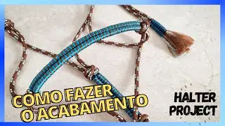 Cabresto de 7 nós - Acabamento - Horse Halter
