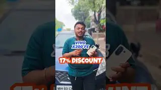 [Huge Discount] Vivo X200 FE Best Offline Discount Ever🔥 #shorts #vivo  #vivox200fe #discounts